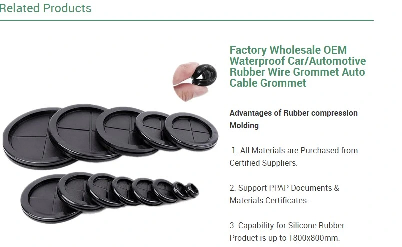 Firewall Rubber Grommets Drill Hole Double-Sided Hole Plugs for Wire