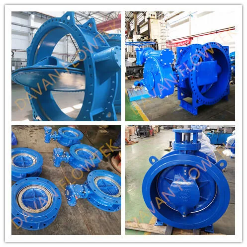 Resilient Seated Concentric Type Ductile Cast Iron Industrial Control Wafer Lug Butterfly Valves with EPDM PTFE PFA Rubber Lining API/ANSI/DIN/JIS/ASME/Awwa