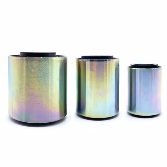 カスタムラバーマウントブッシュ、スチールスリーブ付きラバーブッシュ